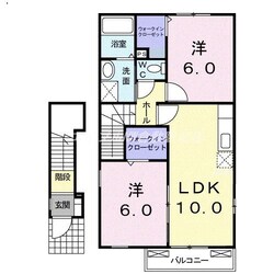 ルミネ長田Ａの物件間取画像